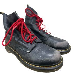 Dr. Martens Navy Pascal lace up boots Women’s Sz 7.5/EU 38